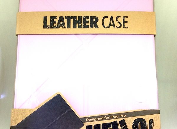 iPad leather case