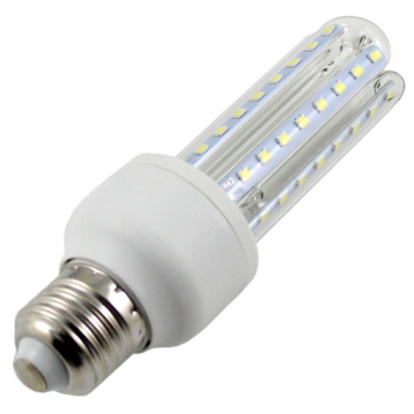 LED bulb E27 3U shaped 450 lumen