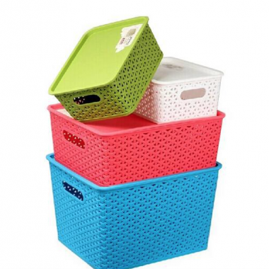 Box for storage with lid 13.5L