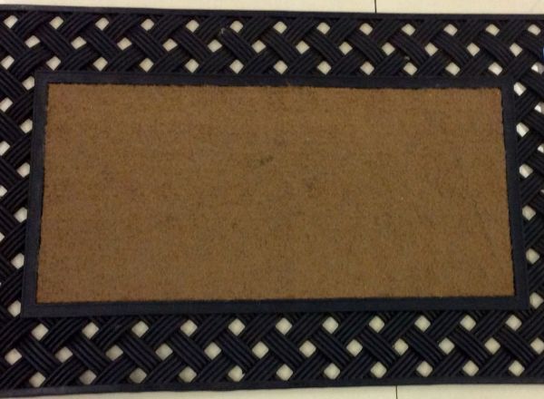 Doormat rubber bottom 45 X 75cm