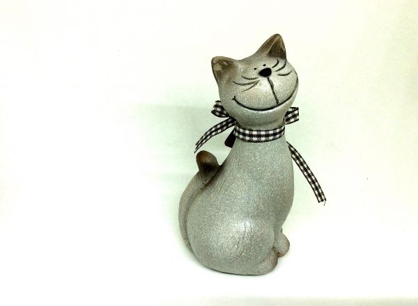 Cat ornament 10.5x7 cm