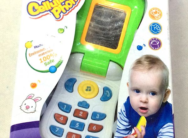 Baby music flip-phone