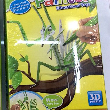 3D puzzle insect