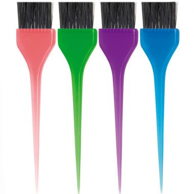Tinting brush colourful