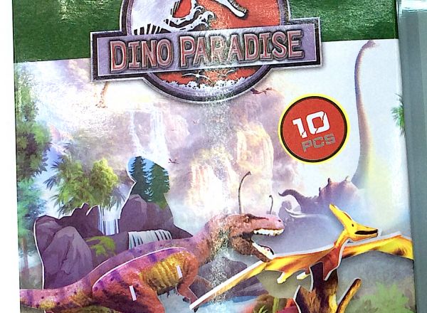 3D puzzle dinosaurs