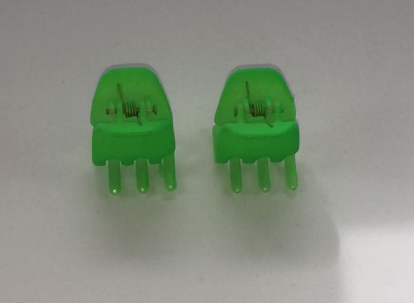 Neon double hair clips 6020-S A299