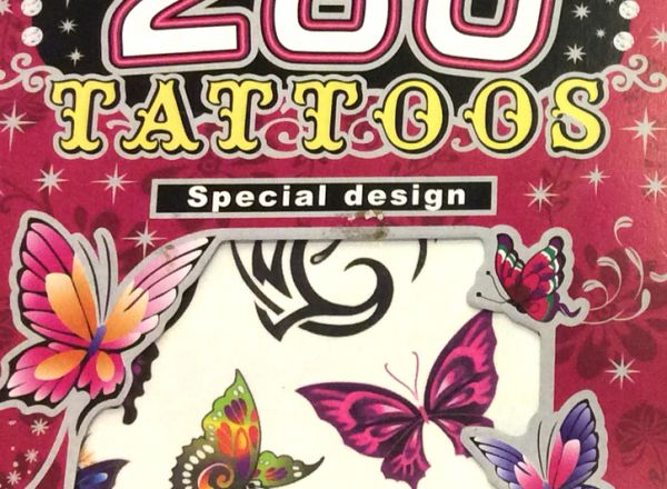 280 Temporary Tattoos