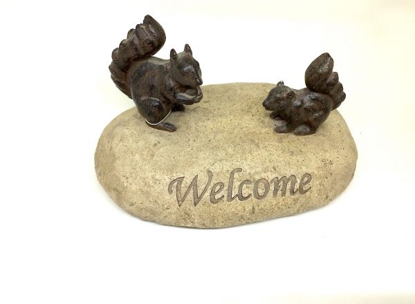 Welcome stone 11x20 cm