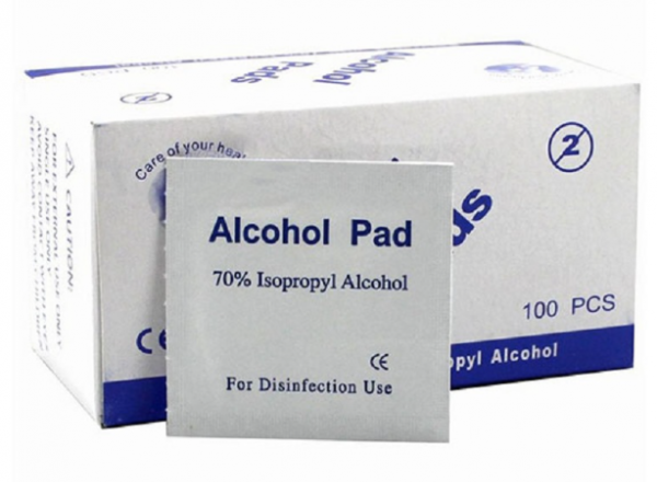 Alcohol pads 11.5x12.5cm