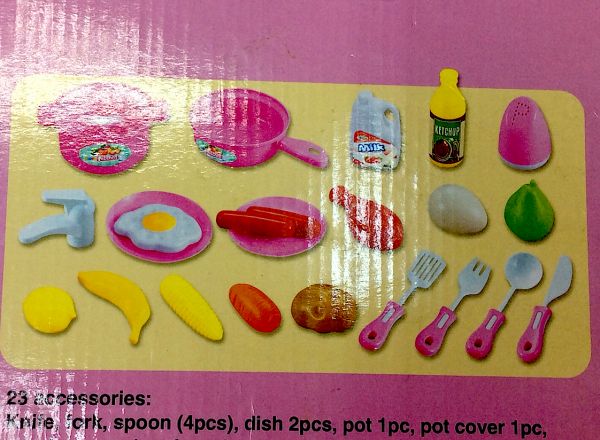 Cooking play set