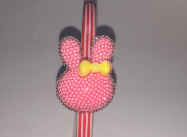 Patterned Head band with bunny shape