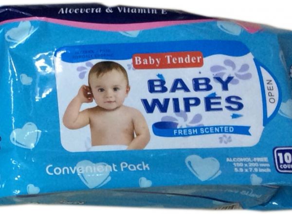 Baby wipes 100 wipes