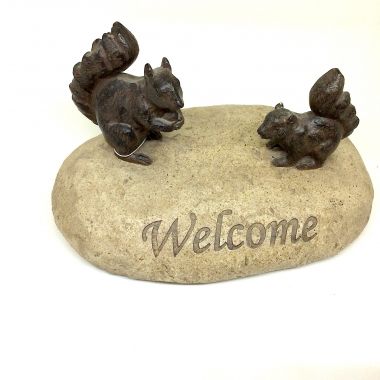 Welcome stone 11x20 cm