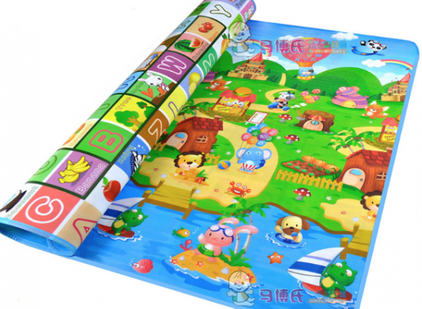 Baby playmat 1m x 1.8m double printed