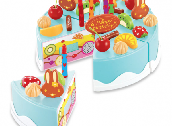Birthday fruit cake play set