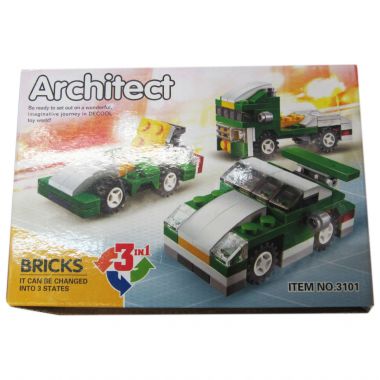 Lego compatible 3in1 vehicle