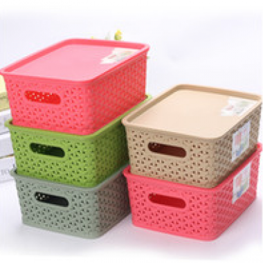 Box for storage with lid 22.5L