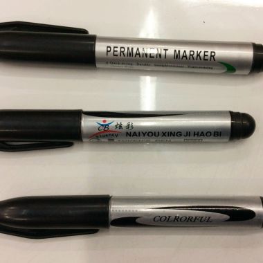 Black permanent marker 4.5mm