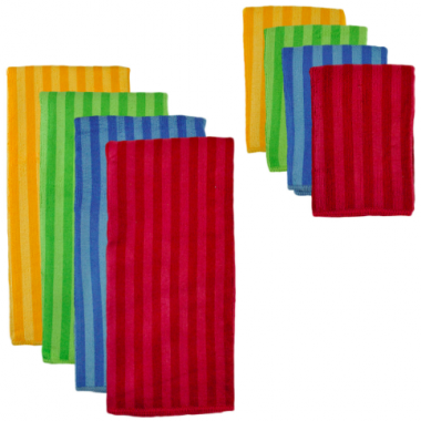 Microfiber cleaning cloth 12 pieces / box