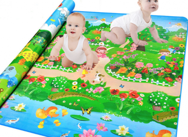 Baby playmat 1.5m x 2m double printed