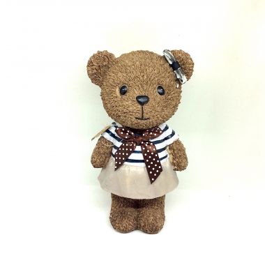 Bear ornament 19.5x11 cm