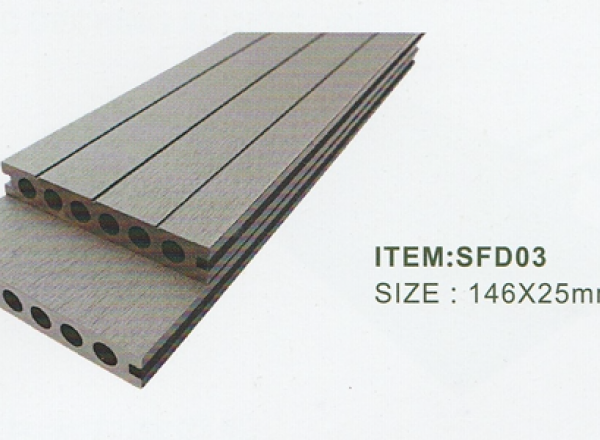 WPC Decking board 146X25 mm