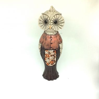 Owl ornament 26x9 cm