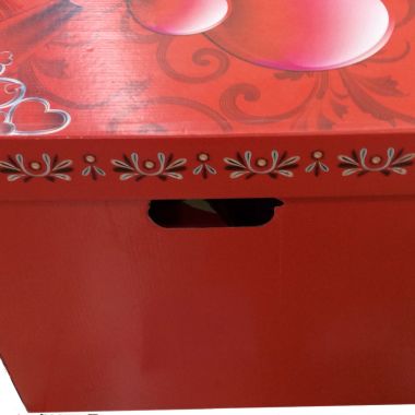 Home storage box with lid