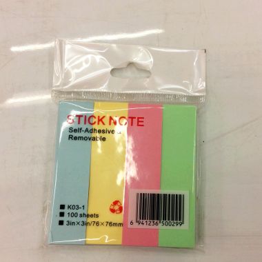 Sticky notepad 1.8x7.6cm