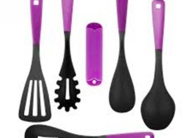 Non-stick kitchen utensil set 5 pieces / set