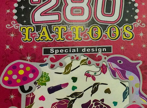 280 Temporary Tattoos