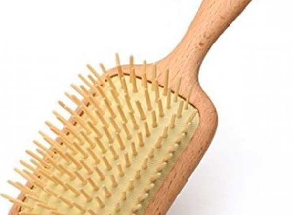 Natural wooden brush