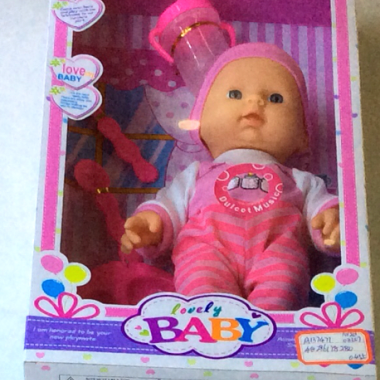 Lovely baby doll 9"