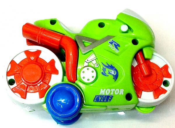 Friction power motorbike 12 pieces