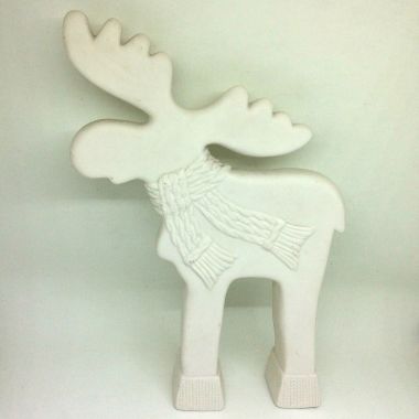 Deer ornament set 2 pieces
