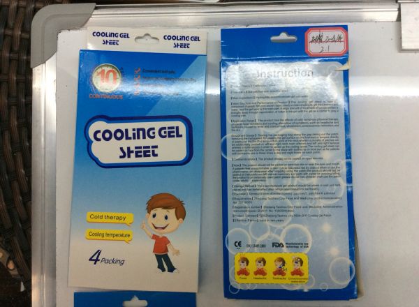 Cooling gel sheet