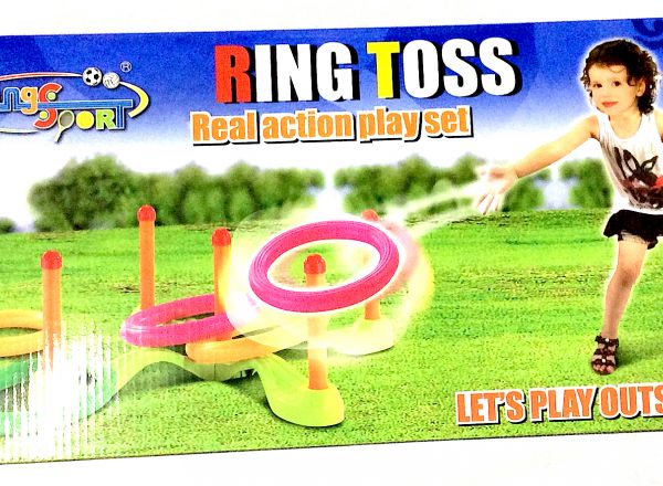 Ring toss play set