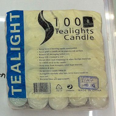 Tealights candle
