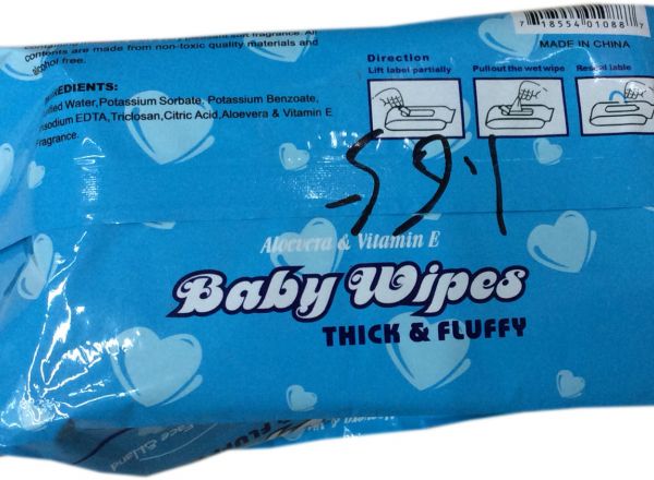 Baby wipes 100 wipes