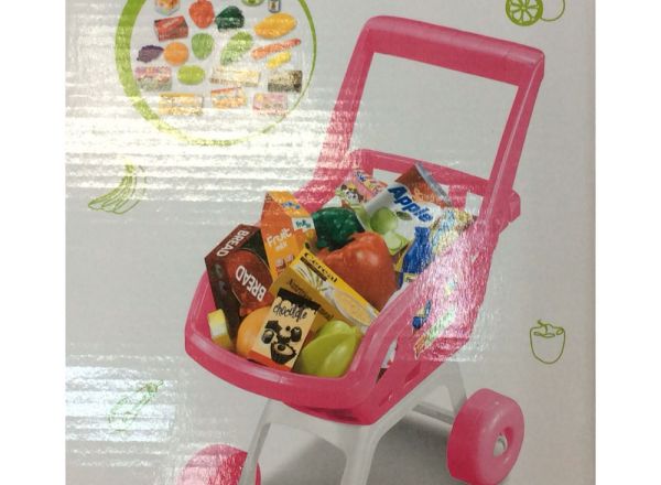 Home shopping cart play set