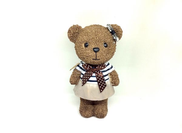 Bear ornament 19.5x11 cm