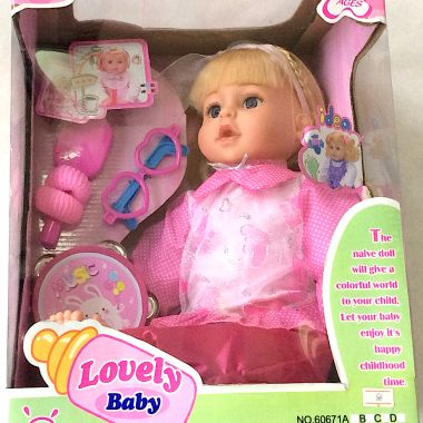 Lovely baby doll 14"