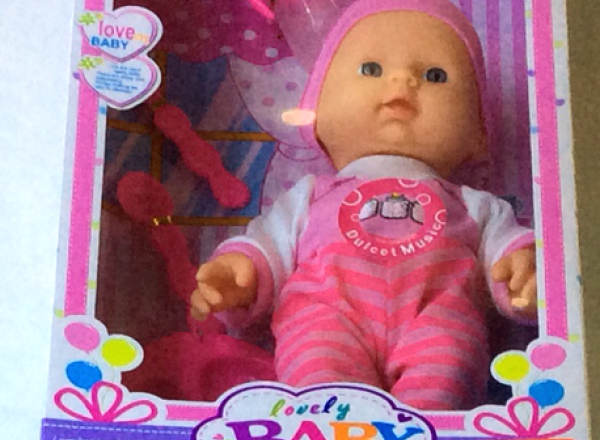 Lovely baby doll 9"
