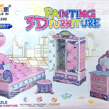 3D puzzle furniture