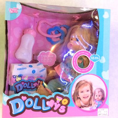 Doll set 12"