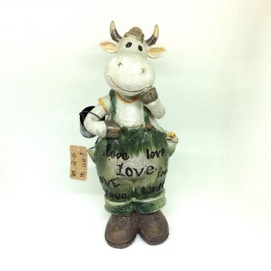Cow ornament 23x10 cm