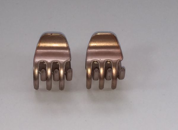 Metallic Double hair clips 6020 - S - A509