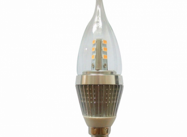 LED glass bulb E14 130 lumen